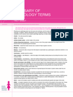 Glossary of Pathology Terms