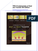 Full Download Original PDF Fundamentals of Heat and Mass Transfer 8th Edition PDF
