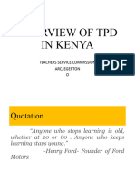 Session 10b. 2020-OVERVIEW OF TPD IN KENYA 