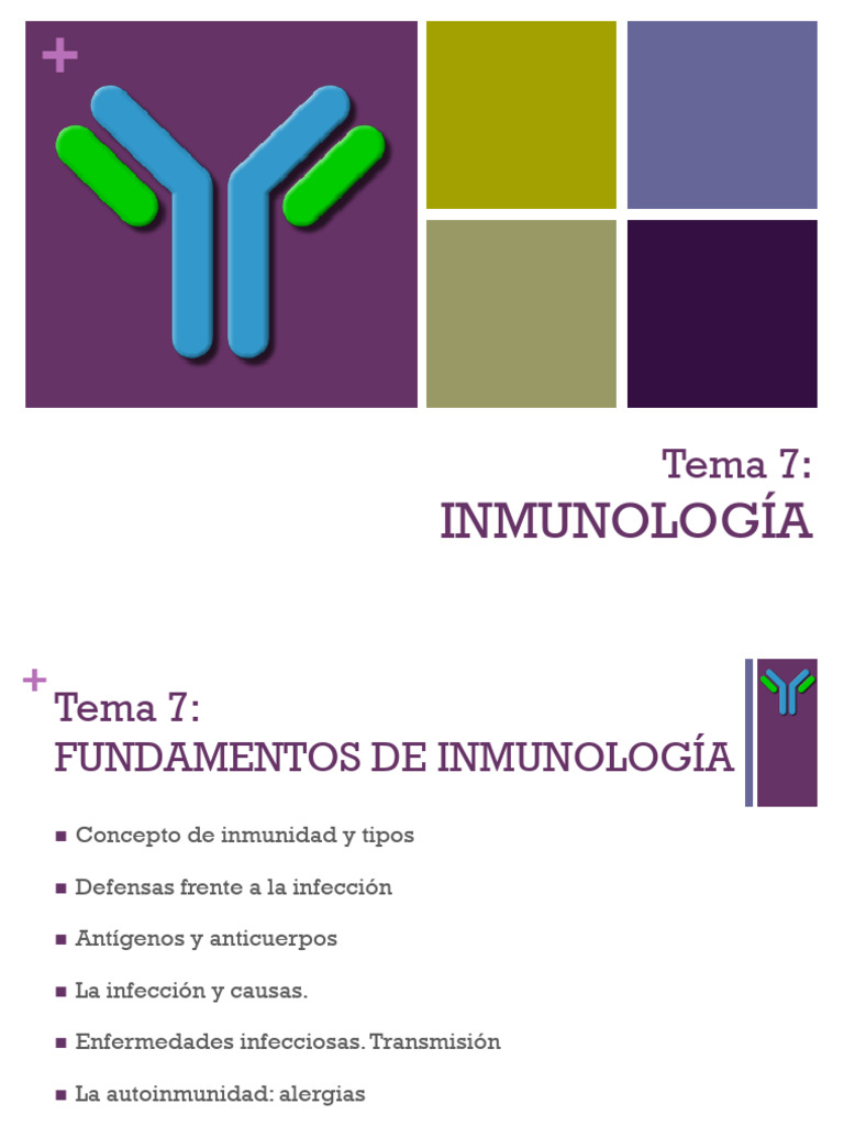 Tema7 Inmunologia v2 | PDF
