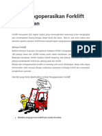 Safety Tips Cara Mengoperasikan Forklift Yang Aman (Juni 2023)