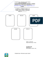 Struktur Kelas Dan Jadwal Piket Kelas