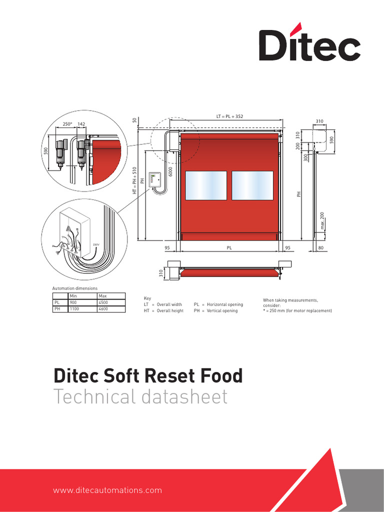 EN - Ditec - Soft Reset Food Product Information | PDF