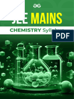 JEE Mains Syllabus Chemistry