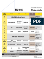 Planning VRD RESEAUX VRD