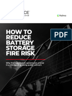 Firetrace - Battery Energy Storage Report