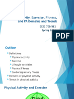 Lecture5 - PA, Exercise, Fitness, and PA Domains - BB