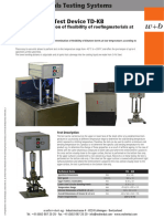 TD-KB Cold Bending Product Information Device