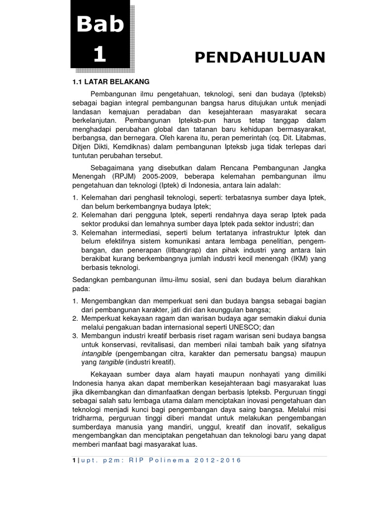 Bab 1 | PDF