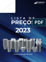 Lista Valores Implacil 2023