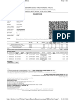 Tax Invoice: Delhi International Cargo Terminal PVT LTD