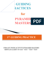 13 Guiding Practices of Pyramid Masters