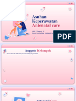 Asuhan Keperawatan: Antenatal Care