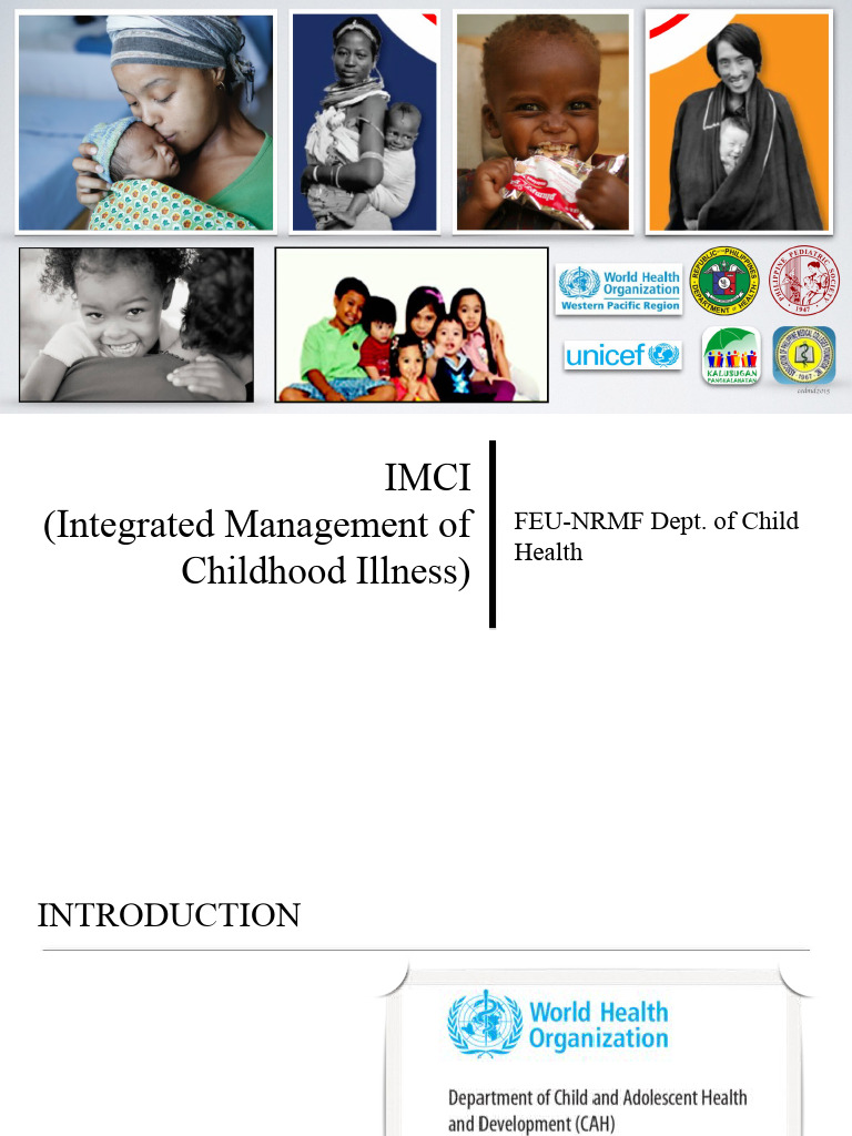 IMCI: Integrated Child Health Protocol | PDF