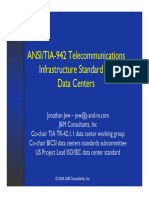 Ansi Tia 942 Telecommunications Infrastructure Standard For Data Centers