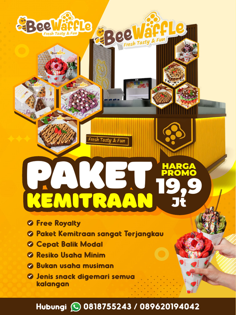 Paket Kemitraan Beewaffle | PDF