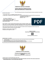Pemerintah Republik Indonesia Perizinan Berusaha Berbasis Risiko NOMOR INDUK BERUSAHA: 9120404321894