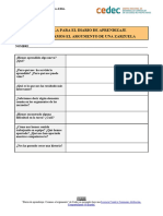 Plantilla - Diario - de - Aprendizaje - Origenes Batucada