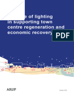 Lighting To Support Town Centre Regeneration and Economic Recovery