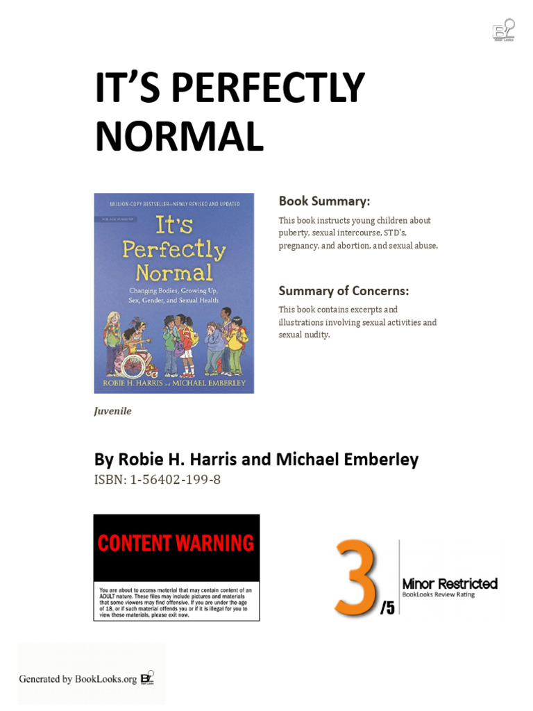 Its Perfectly Normal PDF Masturbation Condom