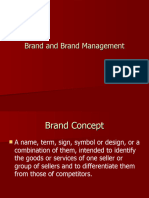Brand and Brand Management - Introduction