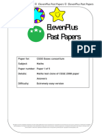 CSSE Maths Paper 1 Clone of 2008 Paper Extremely Easy Without Password For Yt