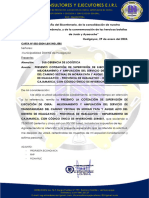 CARTA N° 002 - COTIZACION MDH