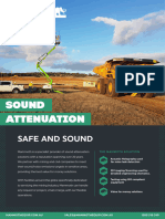Sound Attenuation Flyer