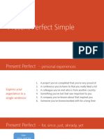 Present Perfect SImple and Continuous