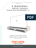 Marcena Manual de Montagem Painel de TV Nicho