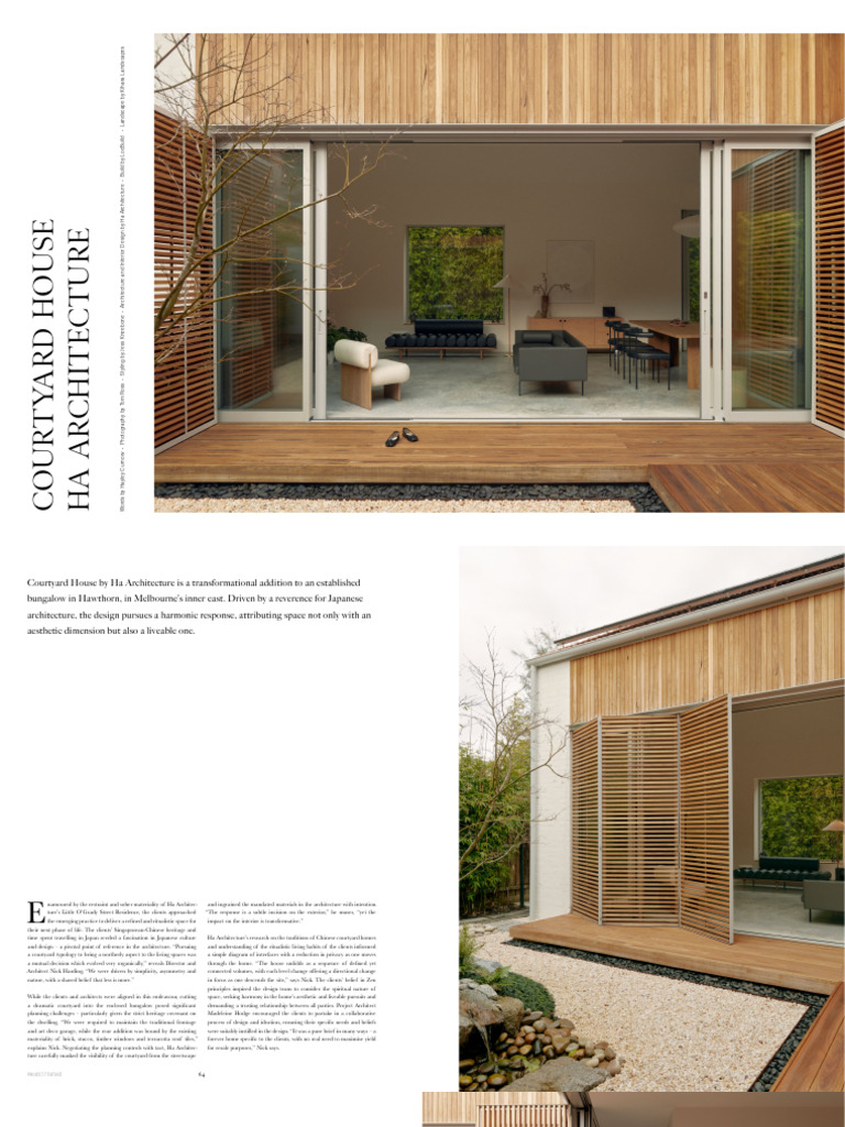 Courtyard House Pdf