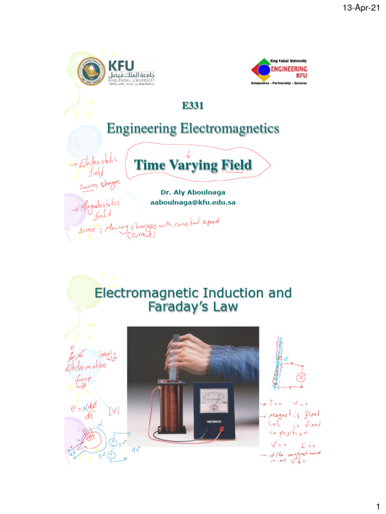 EE 331 - Time Varying Field | PDF