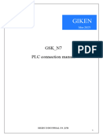 GSK - N7 PLC Connection Manual - Version 005