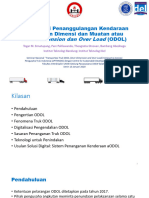 Digitalisasi Penanggulangan Kendaraan Kelebihan Dimesi Dan Muatan Atau ODOL