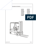 BT Forklift C3E150 C3E200 C4E150 C4E200 Repair Manual 036 0437 00 (001 250) (001 100) .En - Uk