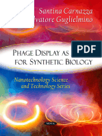 [Nanotechnology Science and Technology Series] Santina Carnazza, Salvatore Guglielmino - Phage Display As a Tool for Synthetic Biology (Nanotechnology Science and Technology Series)   (2010, Nova Science Pub Inc) 