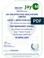Infection Control Dual Branded Level 1 Accredited Certificate V 3.0 (Autosaved)