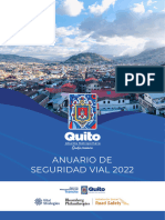 Anuario 2022 Seguridad Vial Quito