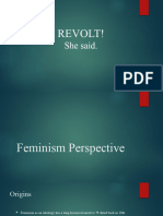 Feminism THI