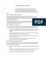 Desarrollo de Políticas de Responsabilidad Social Empresarial