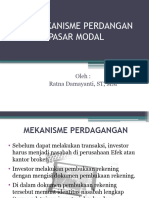 4 - Mekanisme Perdagangan Pasar Modal