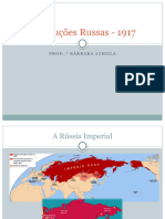 Revoluções Russas - 1917 - 2023