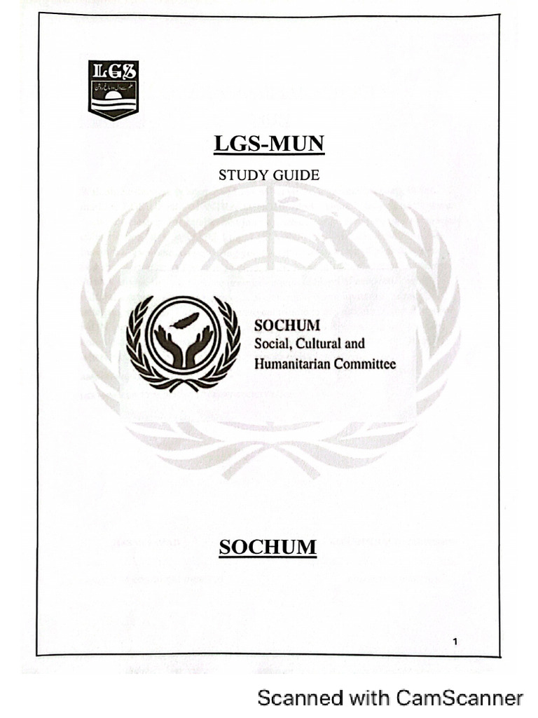 Sochum Study Guide. LGS Mini-Mun | PDF