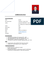 Curriculum Vitae: General Information