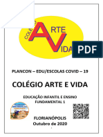 Colégio Arte E Vida: Plancon - Edu/Escolas Covid - 19