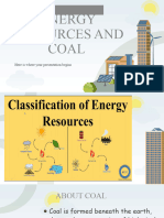 Geography Chapter 5 (Energy Resources and Coal) Class 10