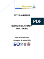 Estudio Hazop Maritimo y Portuario