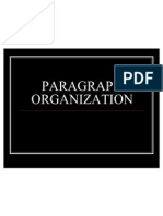 Paragraph Organization.1