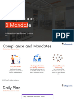 Compliance and Mandates