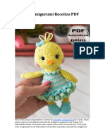 Pintinho Amigurumi Receitas PDF Gratis